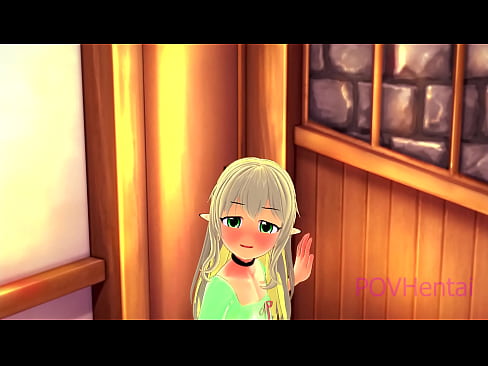 ❤️ (トラップ)エルフのメイドが顔を洗うのを手伝う ❤❌ ジャストポルノ ❌️❤